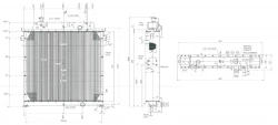 Water radiator V-3000. 1301. 100
