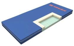 Medical anti-decubitus orthopaedic mattress according to TU 32.50.50-007-09922741-2019 Model MP - 24. Product size: length from