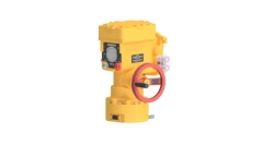 Electric actuator RemTEK.P.125 part-turn.