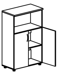 Filing cabinet 4302 "Rhythm" series