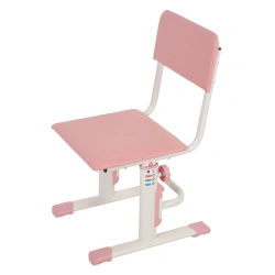 Polini kids City / Polini kids Smart L adjustable school chair, white-pink, item 0001557.69