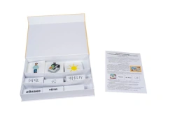 Magnetic poster "My Day Off". Box with a set of cards. (Chinese language)