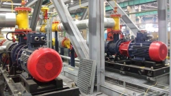 Pumping equipment in block design