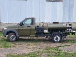 Mobile Veterinary Disinfection Unit, PVDU-P2 on the frame of UAZ-236022 vehicle of 3917PA modification