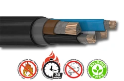 Power cable for voltage up to 1kV PvPGng(A)-FRHF