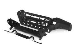 Car bumpers for TOYOTA LAND CRUISER 200 (2015-2021) (black) (without lights) + fixing kit