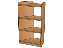 Corner shelving unit "K-6" from the set "Fortress" / SZH74