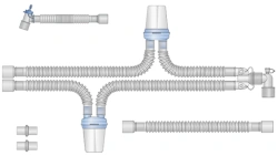 Respiratory devices for joint use with anaesthetic and resuscitation equipment, version: p