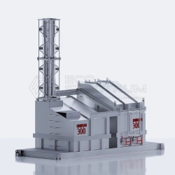 HURIKAN 300 incinerator