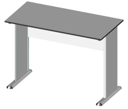 Laboratory table UNIKA C 1200 from the set of furniture for clinical diagnostic laboratories according to TU 9452-013-13305037-2