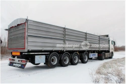 Four-axle tipper semitrailer MSK-468S