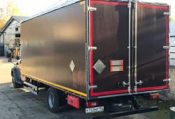 Special purpose motor vehicles - vehicle for placement and transport of dangerous goods type 47122, modifications