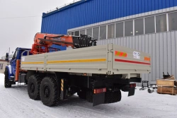 Special cargo truck with CMU produced by INMAN JSC on URAL 4320-3111-16 chassis. Mark GIRD. Type 5849DA. Modification