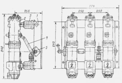 Complete auxiliary switchgear "EKRA-10KC"