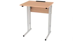 Single-seat adjustable pupil's table 4-6 p.a. with table top inclination angle 504.026