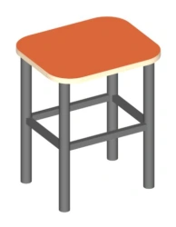 Hard stool art. U.04.10