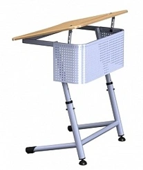 Single-seat adjustable desk, article PL-UP5-7