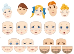 Play set "Emotions" with methodical manual