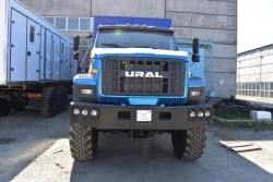 Special cargo truck on chassis URAL 73945-01. Mark GIRD. Type 5849AS. Modification 5849AS-0000052.Execution of loading and unloa