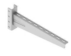 Cantilever reinforced CK-KG-000, length from 115 mm to 815 mm, with overall dimensions of the base plate from 48x35x160 mm, with