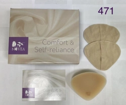 Breast (breast) exoprosthesis based on silicone gel, model 471