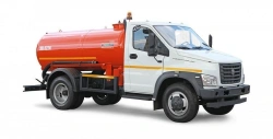 Vacuum truck KO-522N, type KO-829N, modification KO-522N, base chassis and vehicles: GAZ-C41R13, GAZ-C41R33.