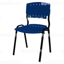 Seating furniture, model Chair with metal frame