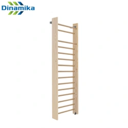 Swedish wall made of solid pine wood (side panel 140 mm)