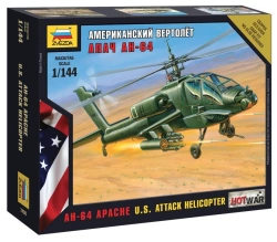 American Apache helicopter" prefabricated model