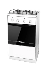 Stationary two-burner gas-electric cooker TM "Mechta 251-01GE".