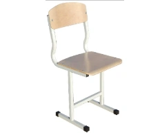 Non-adjustable student chair