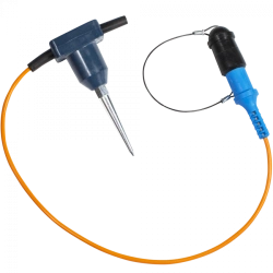 Geophone single electrodynamic GS-20DX in the case with KCL-4F connector