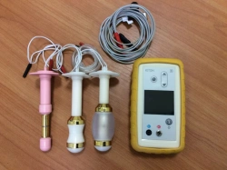 Portable device "YUTON" with biofeedback for pelvic muscle training