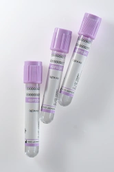 Vacuum tubes for venous blood sampling CORVAY with sodium fluoride and EDTA K3, glass Size: 16*100 mm; vacuum volume: 1 ml