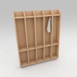 Floor towel rack