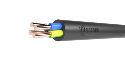 Cables for electrical installations, with insulation and sheathing made of polyvinylchloride plasticate, for voltage up to 300/5