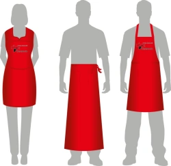 Aprons with "Symbol" marking