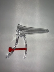 Single-use sterile polymer vaginal mirror Type 1. Size S