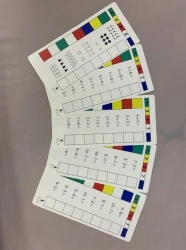 Handout cards for control cubes #2 "Counting within 10".