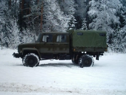 Motor vehicle modification 3897-0000010-29 on basic vehicle GAZ-33086