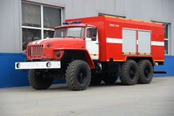 Fire pumping station PNS-?, type 58810, modification 58810Z, on chassis Ural-4320-6981-70, 4320-6981-72, 4320-6981-74, 4320-698.
