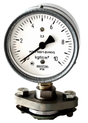 Pressure gauge MTP-100/1-VUM vibration proof gauges