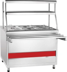 Electric dry-heating counter-marmite PMES-70KM-60