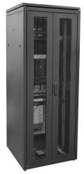 LN05-47U88-2PP ITK LINEA N 47U 800x800mm hinged perforated door, rear perforated door black
