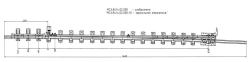 Frame rail with sharp edge of P65 type 1/9 (project MSZ.8414.02.000/-01)