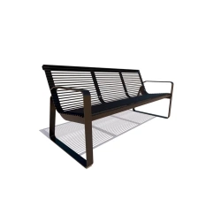 Metal "Belgorod" bench, article no. 77184