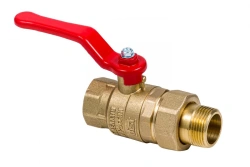Ball valve with American connection Dist, series "Expert" DN20 3/4" BP-HP, 142P