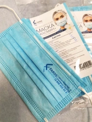 Medical mask "Jasmine+" on elastic bands, type IIR (CC-MELTBLAUN-CC)