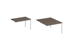 Workstation desk section table top. Furniture set of "Comfort" series