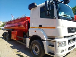 Aerodrome refuelling tanker type 9666S (Modifications 9666S5 on KAMAZ 65208-S5 chassis)